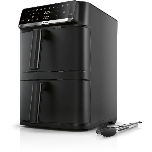 ΦΡΙΤΕΖΑ BOSCH MAFD661B7 AIRFRYER ΜΑΥΡΗ 2800W 12LT DOUBLE DRAWER